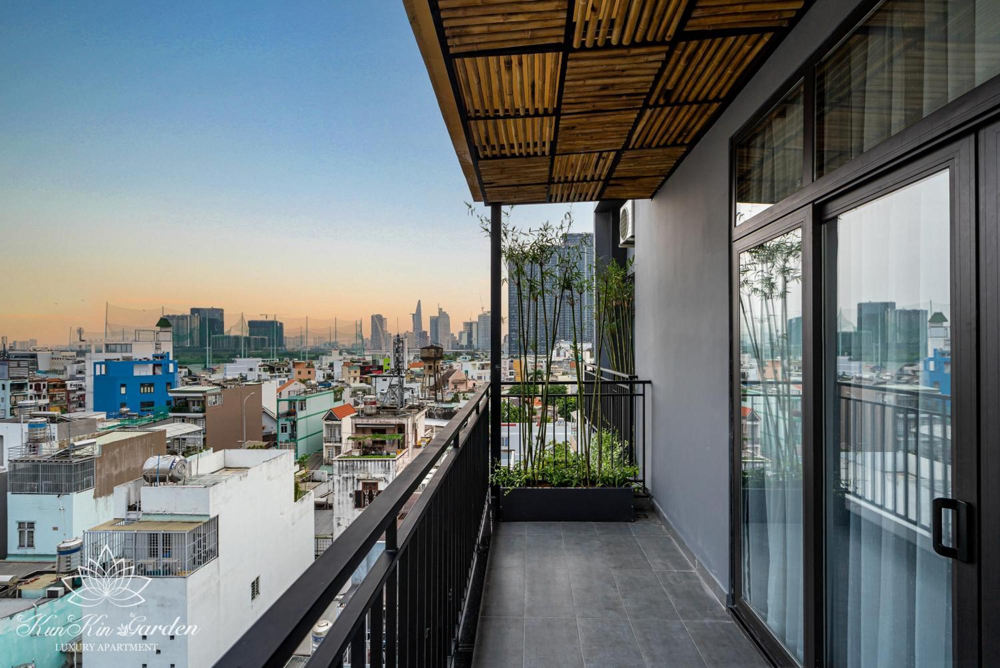 Kunkin Garden Aparthotel Ho-Chi-Minh-Stadt Exterior foto