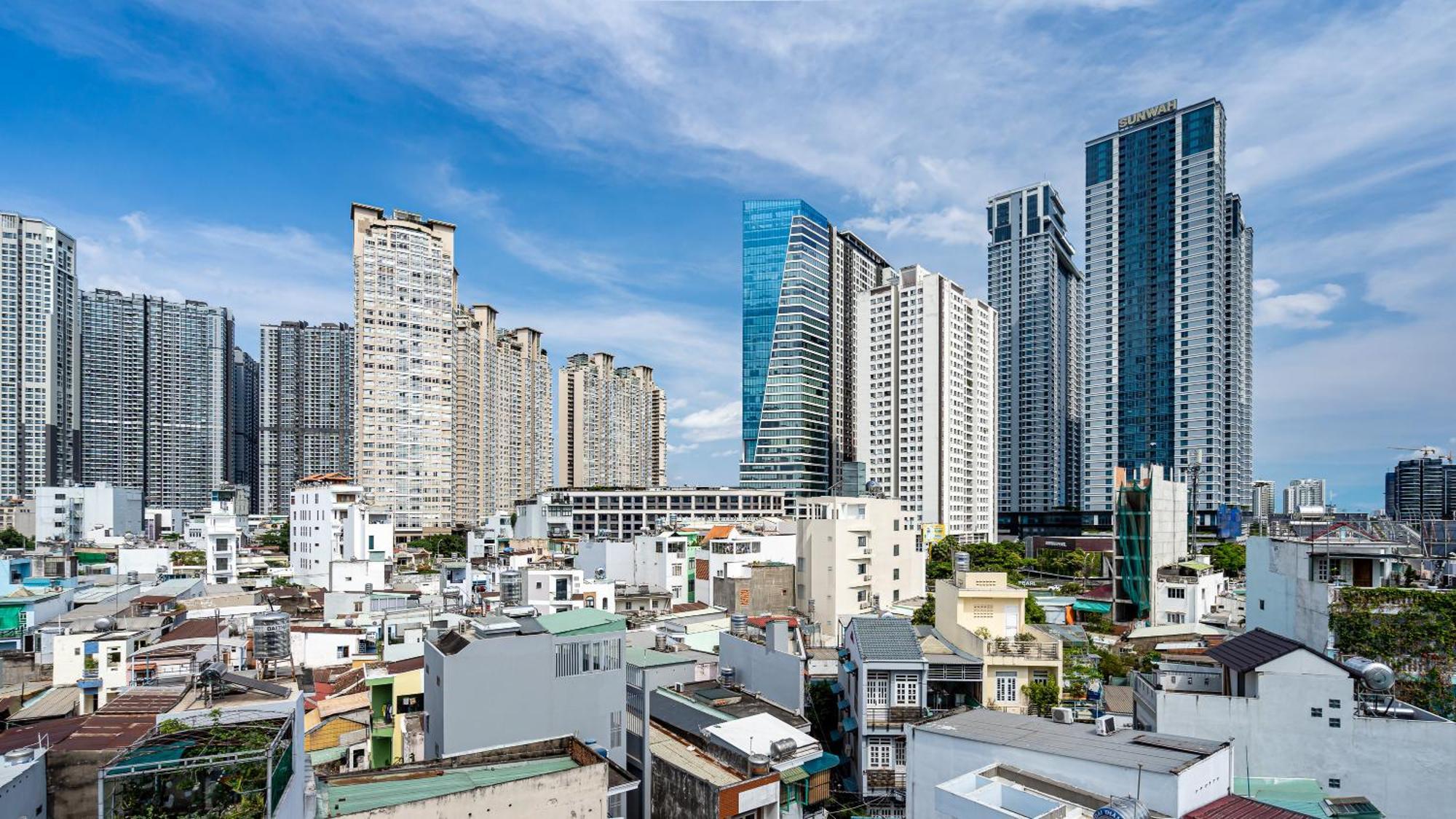 Kunkin Garden Aparthotel Ho-Chi-Minh-Stadt Exterior foto